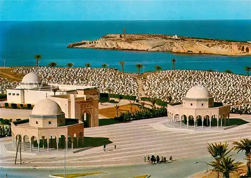AK / Ansichtskarte Monastir Tunesie Meerblick