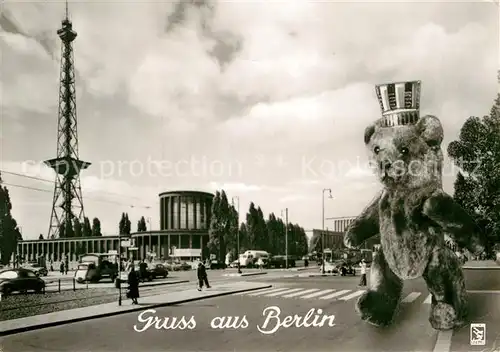 AK / Ansichtskarte Berlin Funkturm Ausstellungshallen  Kat. Berlin