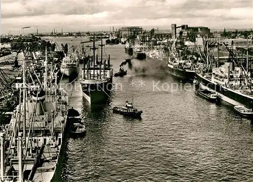 AK / Ansichtskarte Bremen ueberseehafen Kat. Bremen