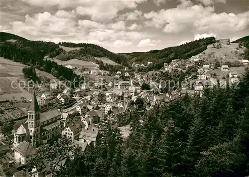 AK / Ansichtskarte Lauterbach Schwarzwald Teilansicht  Kat. Lauterbach