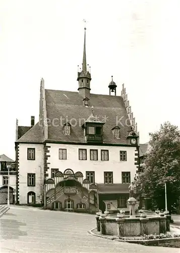 AK / Ansichtskarte Poessneck Rathaus Kat. Poessneck