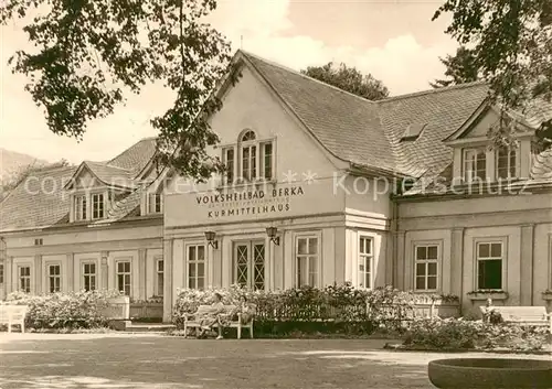 AK / Ansichtskarte Bad Berka Volksheilbad Kurmittelhaus Kat. Bad Berka