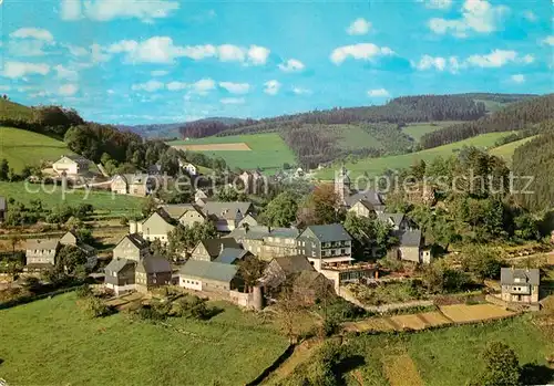 AK / Ansichtskarte Nordenau Hotel Gnacke Panorama Kat. Schmallenberg