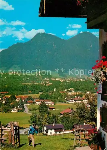 AK / Ansichtskarte Ruhpolding Teilansicht Kat. Ruhpolding