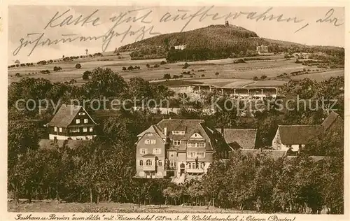 AK / Ansichtskarte Waldkatzenbach Gasthof Pension Adler Kat. Waldbrunn