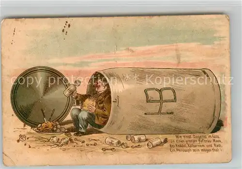 AK / Ansichtskarte Bier Bierkrug Knoedel Litho  Kat. Lebensmittel