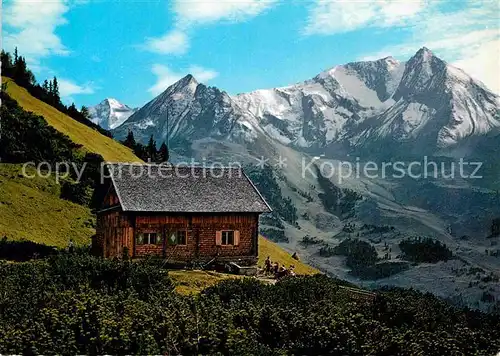 AK / Ansichtskarte Mayrhofen Zillertal Kolmhaus ober Brandberg Blick auf Grundschartner und Ahornspitze Zillertaler Alpen Kat. Mayrhofen