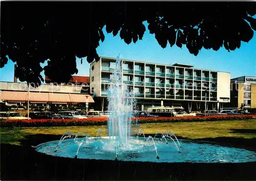 AK / Ansichtskarte Reutlingen Tuebingen Parkhotel Springbrunnen