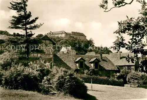 AK / Ansichtskarte Blankenburg Harz Blick vom Schlosspark zum Schloss Kat. Blankenburg