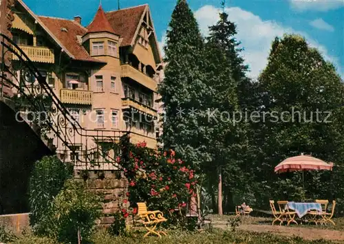 AK / Ansichtskarte Villingen Schwenningen Tannenhoehe Im Park Kat. Villingen Schwenningen