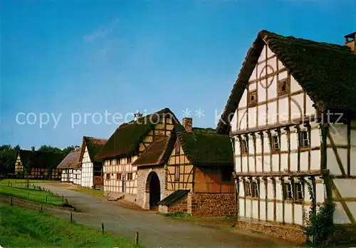 AK / Ansichtskarte Kommern Mechernich Rheinisches Freilichtmuseum Fachwerk Kreis Euskirchen Kat. Mechernich