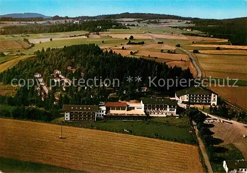 AK / Ansichtskarte Schoensee Fliegeraufnahme Hotel und Feriendorf St. Hubertus Kat. Schoensee