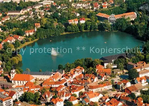 AK / Ansichtskarte Bad Salzungen Fliegeraufnahme Burgsee Kat. Bad Salzungen