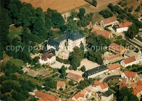 AK / Ansichtskarte Grosskochberg Fliegeraufnahme Schloss Kochberg Kat. Grosskochberg