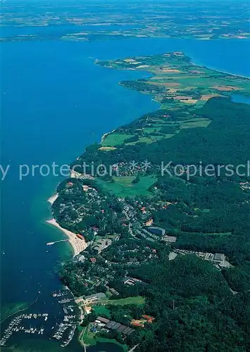 AK / Ansichtskarte Gluecksburg Ostseebad Fliegeraufnahme Kat. Gluecksburg (Ostsee)