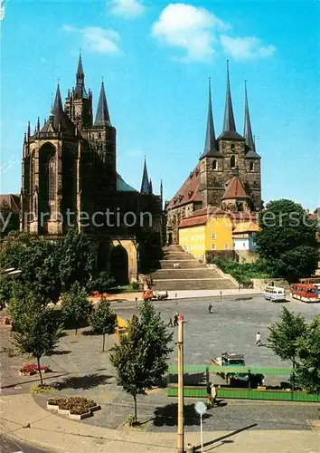 AK / Ansichtskarte Erfurt Dom und Severi Kat. Erfurt