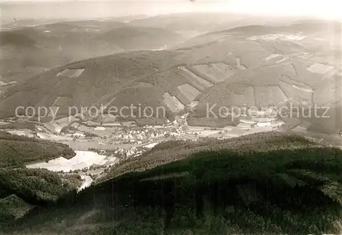 AK / Ansichtskarte Langenthal Odenwald Fliegeraufnahme Kat. Hirschhorn (Neckar)