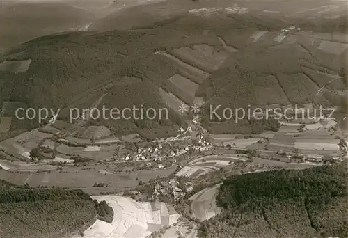 AK / Ansichtskarte Langenthal Odenwald Fliegeraufnahme Kat. Hirschhorn (Neckar)