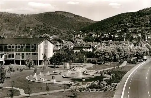 AK / Ansichtskarte Eberbach Neckar Sanatorium Wasserspiele Kat. Eberbach