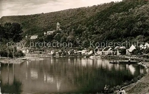 AK / Ansichtskarte Zwingenberg Neckar Panorama