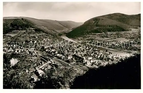 AK / Ansichtskarte Eberbach Neckar Panorama Kat. Eberbach