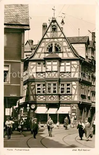 AK / Ansichtskarte Foto Kellner Rolf Nr. 3855 Mainz Fachwerkhaus Augustinerstrasse  Kat. Fotografie