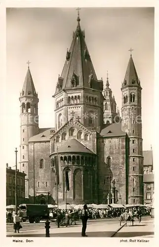 AK / Ansichtskarte Foto Kellner Rolf Nr. 3803 Mainz Dom  Kat. Fotografie