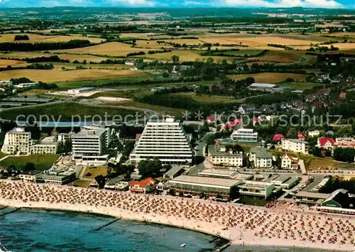 AK / Ansichtskarte Groemitz Ostseebad Bad der Sonnenseite Fliegeraufnahme Kat. Groemitz