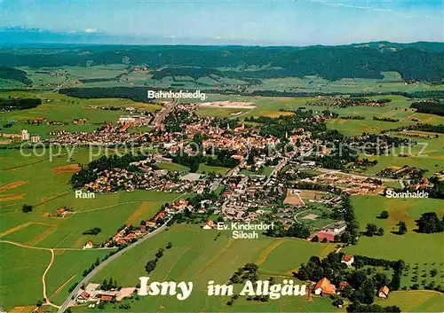 AK / Ansichtskarte Isny Allgaeu Fliegeraufnahme Kat. Isny im Allgaeu