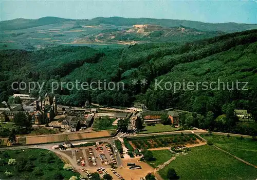 AK / Ansichtskarte Maria Laach Glees Kloster Fliegeraufnahme