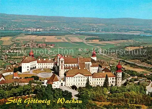 AK / Ansichtskarte Furth Goettweig Benediktinerstift Goettweig Fliegeraufnahme Kat. Furth bei Goettweig