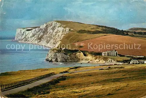 AK / Ansichtskarte Isle of Wight UK Freshwater Bay High Down