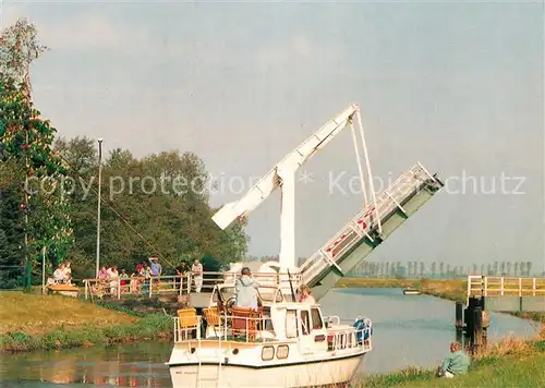 AK / Ansichtskarte Holte Bielefeld Klappbruecke Holterbarge Kat. Bielefeld