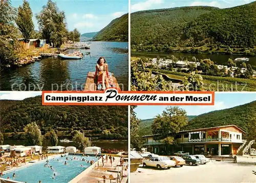 AK / Ansichtskarte Pommern Mosel Camping A.Lenz Freibad Kat. Pommern