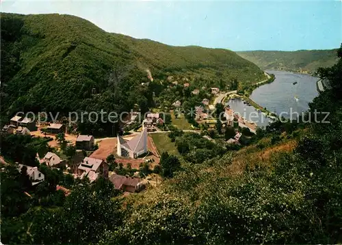 AK / Ansichtskarte Brodenbach Blick von Hubertushoehe auf Mosel Kat. Brodenbach