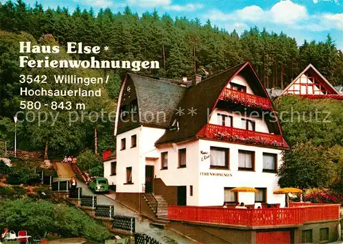 AK / Ansichtskarte Willingen Sauerland Haus Else  Kat. Willingen (Upland)