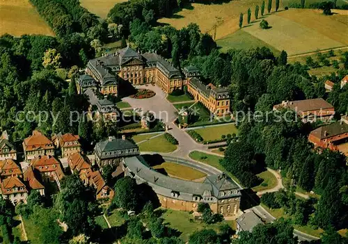 AK / Ansichtskarte Arolsen Bad Residenzschloss Fliegeraufnahme Kat. Bad Arolsen