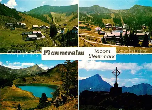 AK / Ansichtskarte Steiermark Planneralm Plannersee Plannerkreuz Kat. Oesterreich