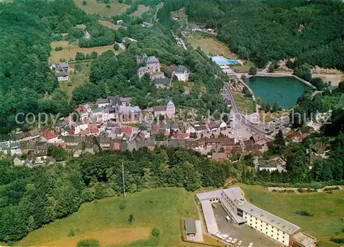 AK / Ansichtskarte Blankenheim Ahr Fliegeraufnahme Kriegsblindenkur Erholungsheim Kat. Blankenheim