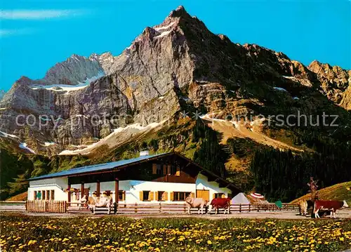 AK / Ansichtskarte Karwendel Rasthuette Eng Alm Kat. Schwaz