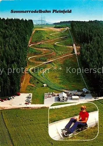 AK / Ansichtskarte Pleinfeld Sommerrodelbahn Kat. Pleinfeld