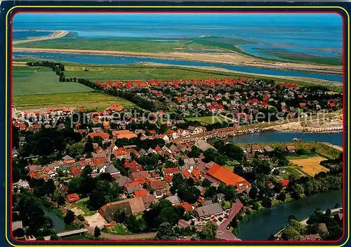 AK / Ansichtskarte Greetsiel Fliegeraufnahme Kat. Krummhoern