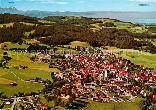 AK / Ansichtskarte Scheidegg Allgaeu Fliegeraufnahme Kat. Scheidegg