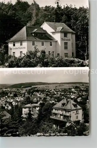 AK / Ansichtskarte Bad Koenig Odenwald Cafe Pension Waldesruh Kat. Bad Koenig