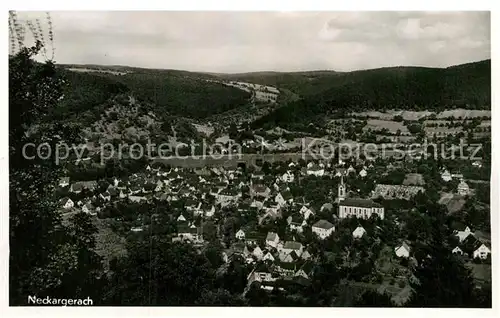 AK / Ansichtskarte Neckargerach Panorama Neckartal Kat. Neckargerach