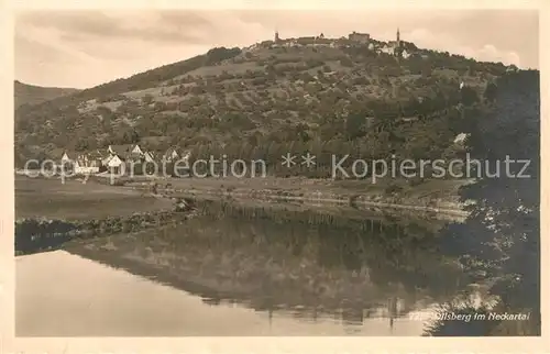 AK / Ansichtskarte Dilsberg Panorama Neckartal Bromsilber Kat. Neckargemuend