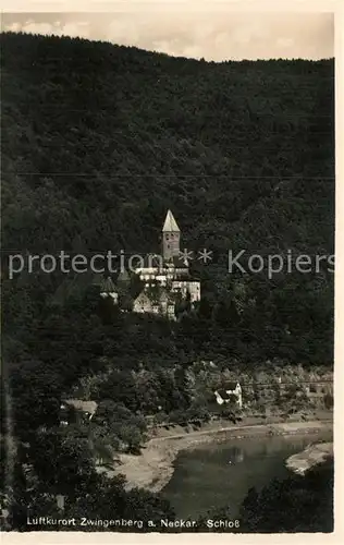 AK / Ansichtskarte Zwingenberg Neckar Schloss