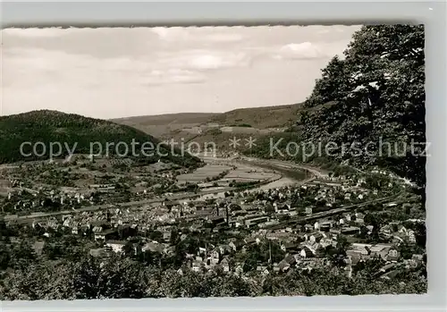 AK / Ansichtskarte Eberbach Neckar Neckartal Panorama Kat. Eberbach