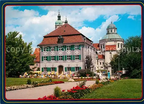 AK / Ansichtskarte Kempten Allgaeu Zumsteinhaus und Basilika St. Lorenz Kat. Kempten (Allgaeu)