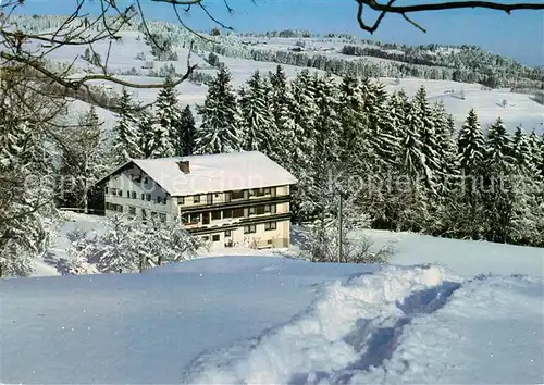 AK / Ansichtskarte Kranzegg Berghof Deubele Gaestehaus Kat. Rettenberg